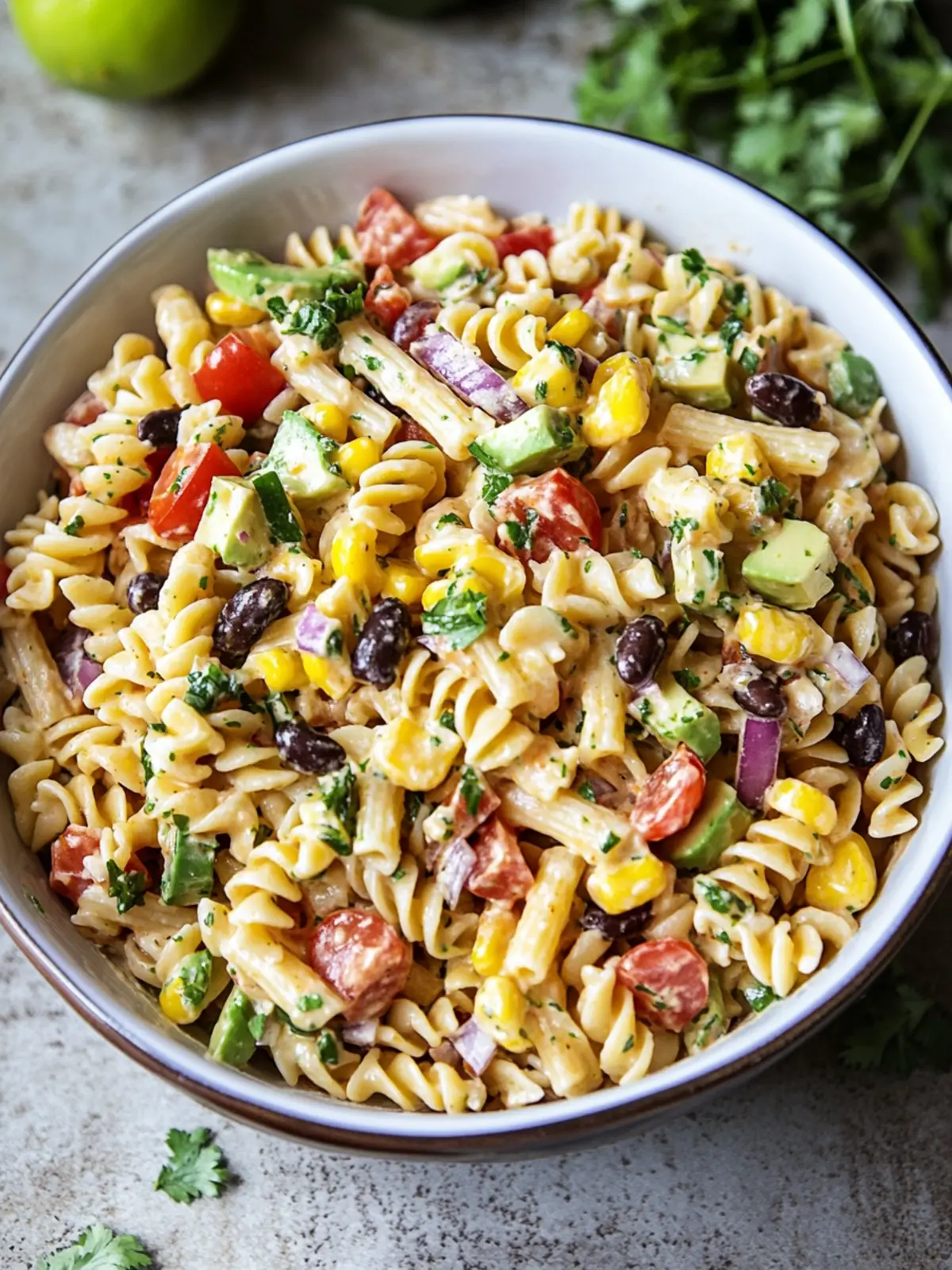 Delicious Southwest Pasta Salad for Summer Gatherings 2 Southwest Pasta Salad