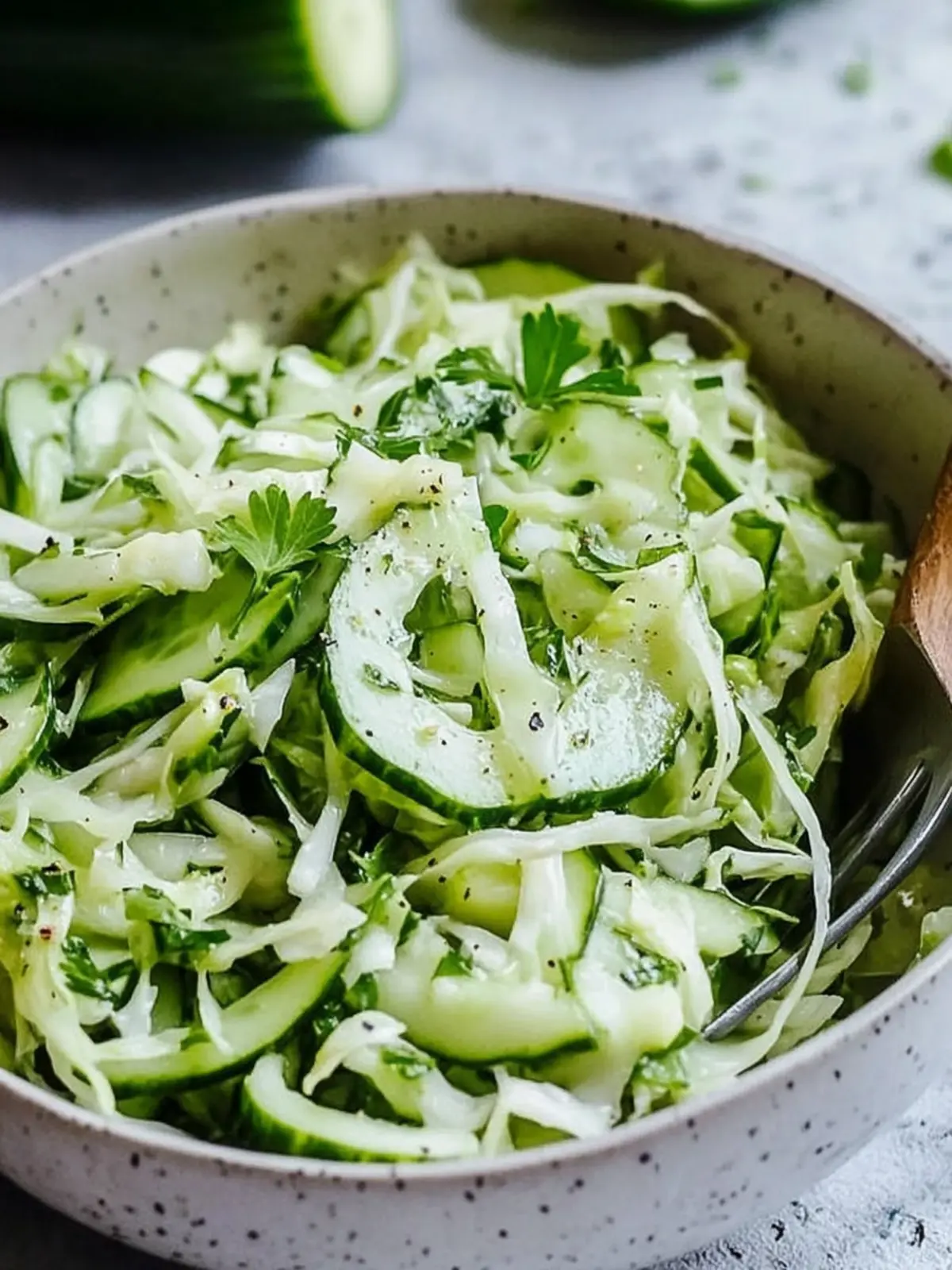 Refresh Your Day with Green Cabbage Cucumber Salad Bliss 4 Green Cabbage Cucumber Salad