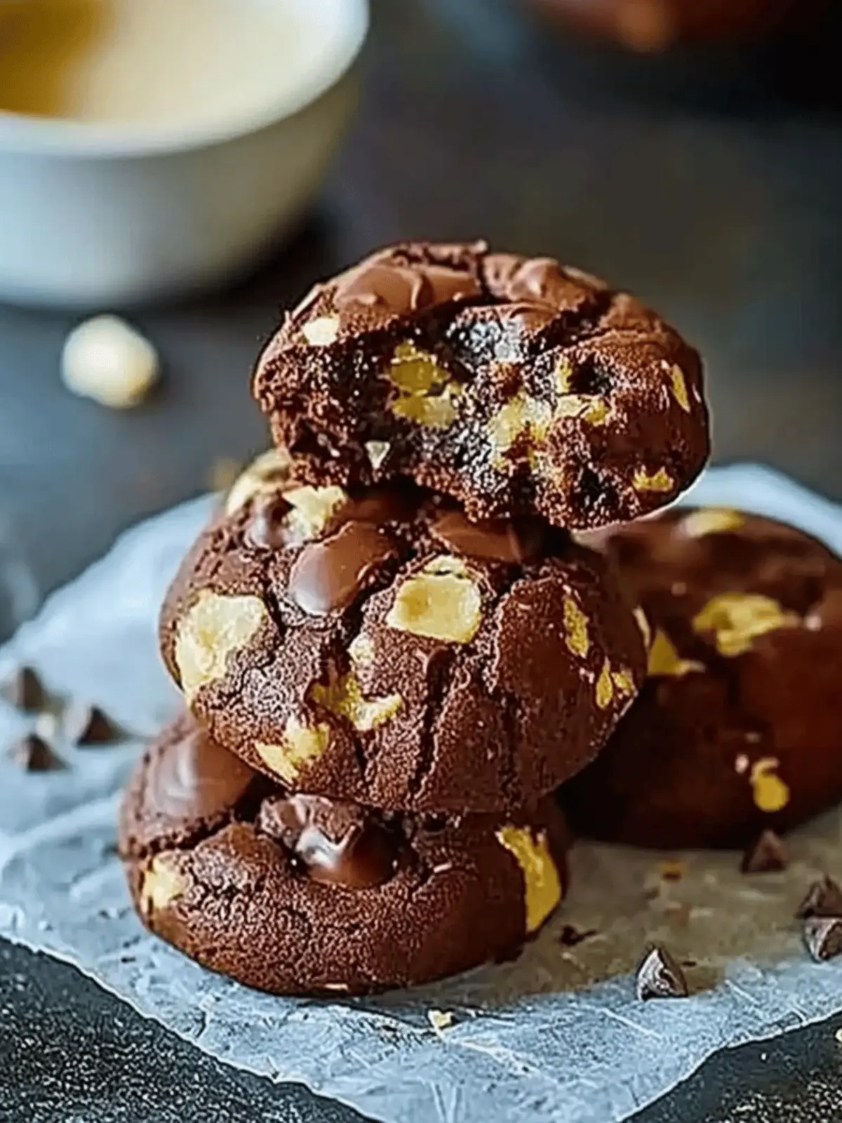 Ultimate Double Chocolate Chip Cookies You ll Crave Forever 4 Double chocolate chip cookies