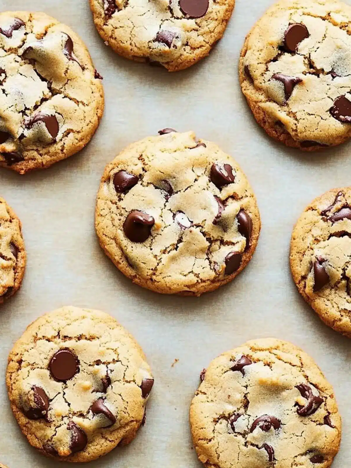 Perfect Chocolate Chip Cookies with Chewy Centers and Crisp Edges 4 Perfect Chocolate Chip Cookies