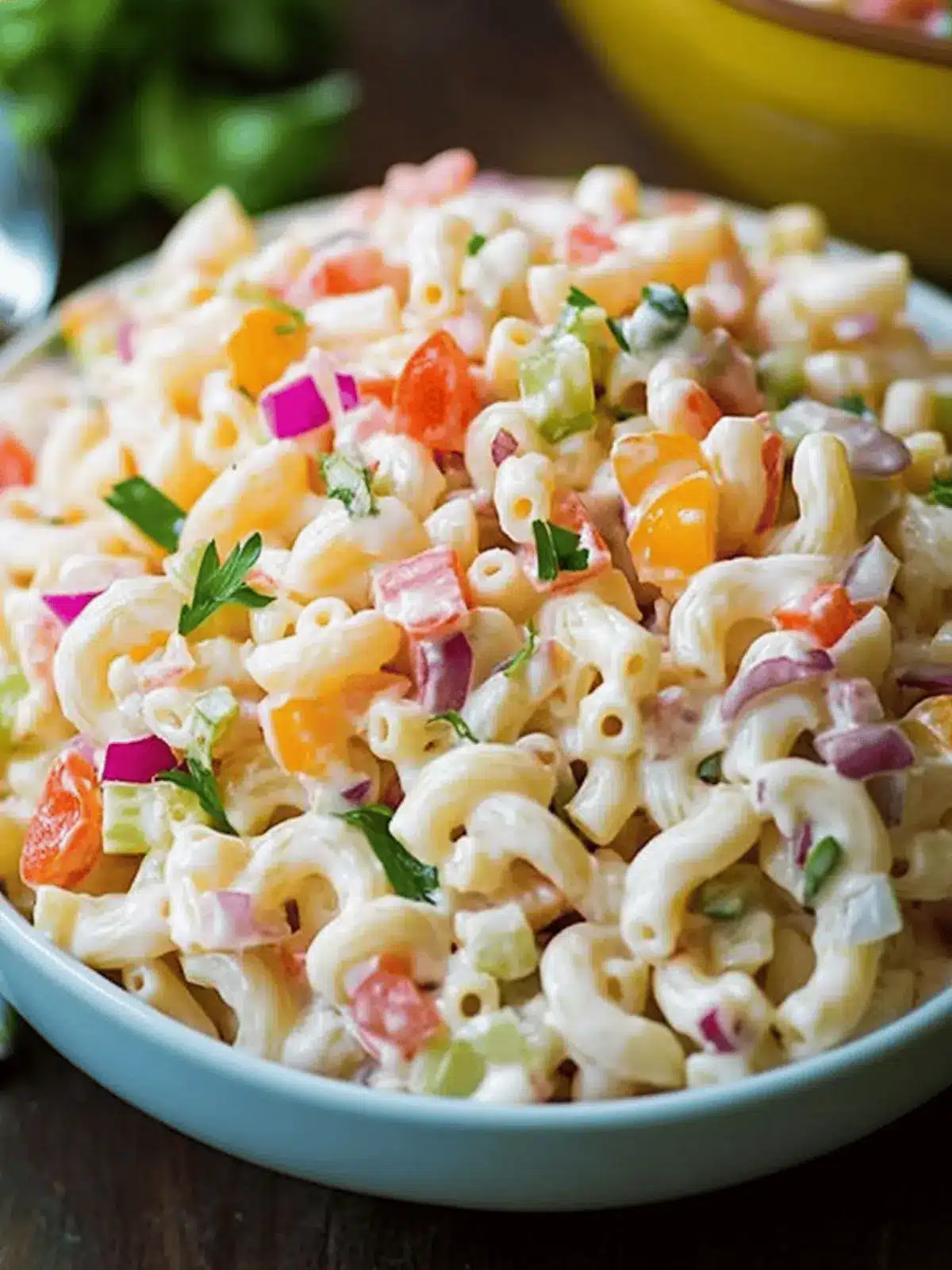 Healthy Classic Macaroni Salad: A Creamy Summer Delight 4 Classic Macaroni Salad