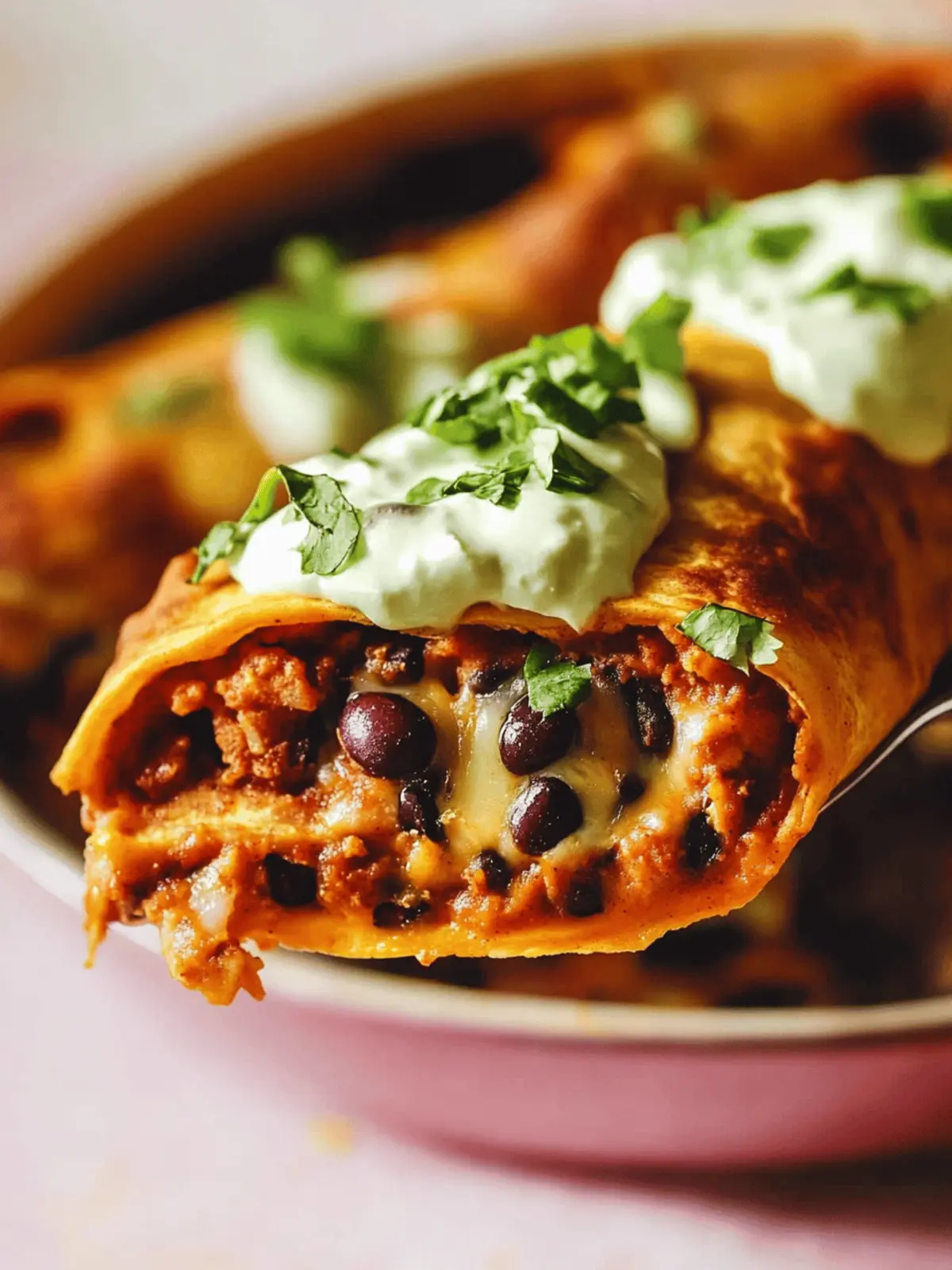 Delicious Pumpkin Black Bean Enchiladas Gluten-Free Joy 3 Pumpkin Black Bean Enchiladas (GF Optional)