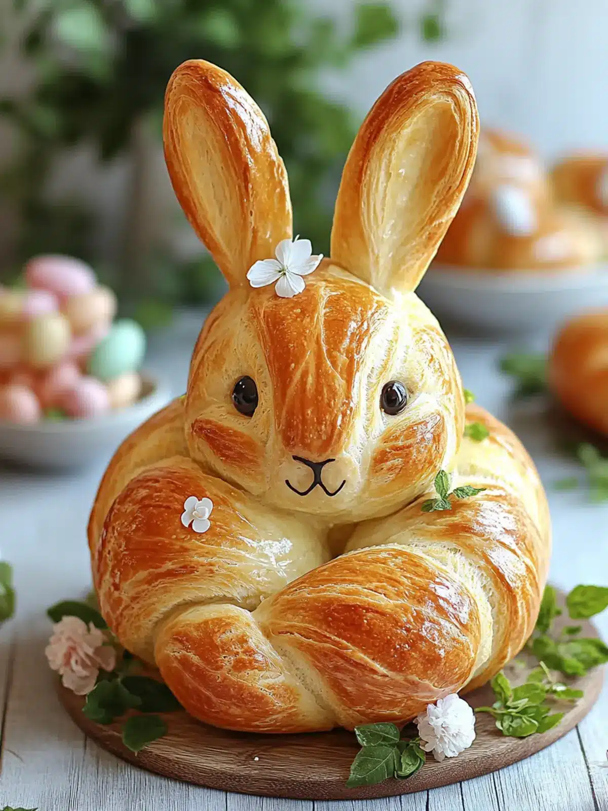 Delightful Greek Easter Bunny Bread for Your Holiday Table 3 Greek Easter Bunny Bread