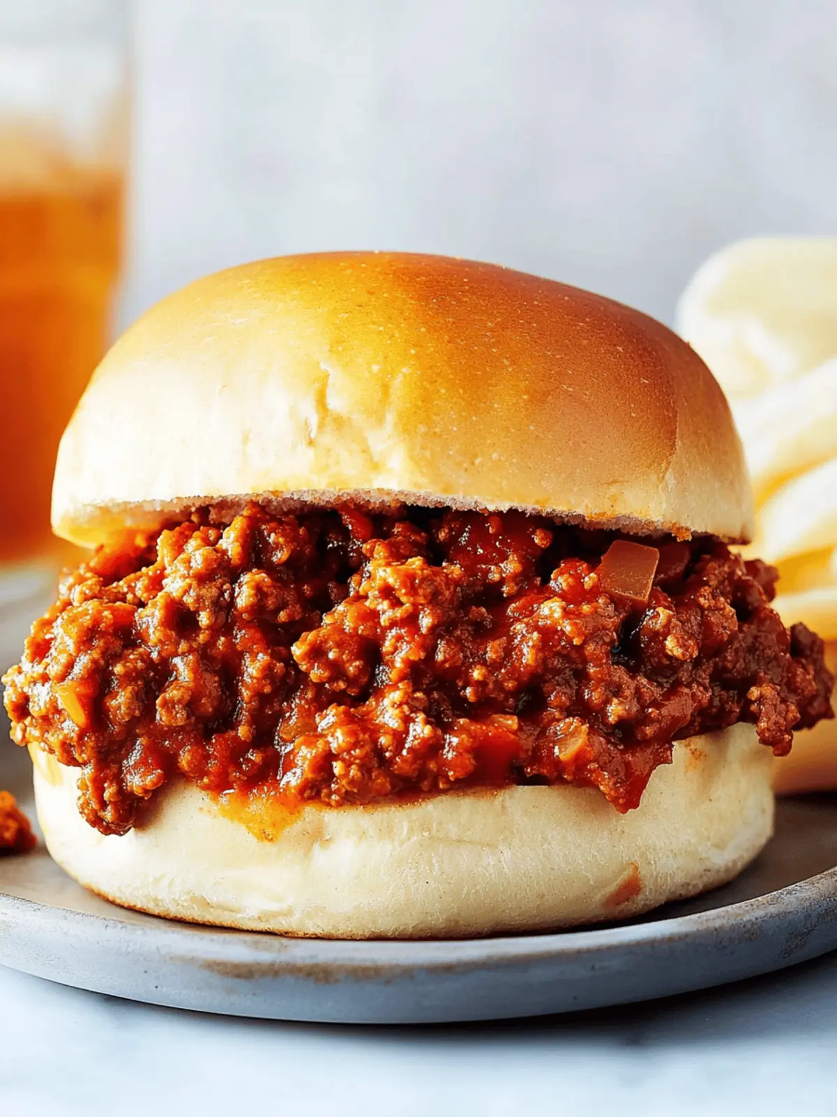 Delicious Sloppy Joes: The Ultimate Family Comfort Meal 2 Sloppy Joes