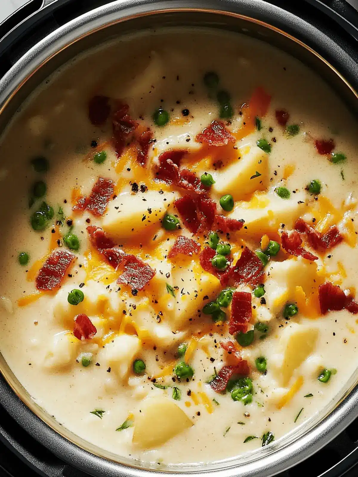 Creamy Instant Pot Potato Soup: Comfort in Every Spoonful 3 Instant Pot Potato Soup