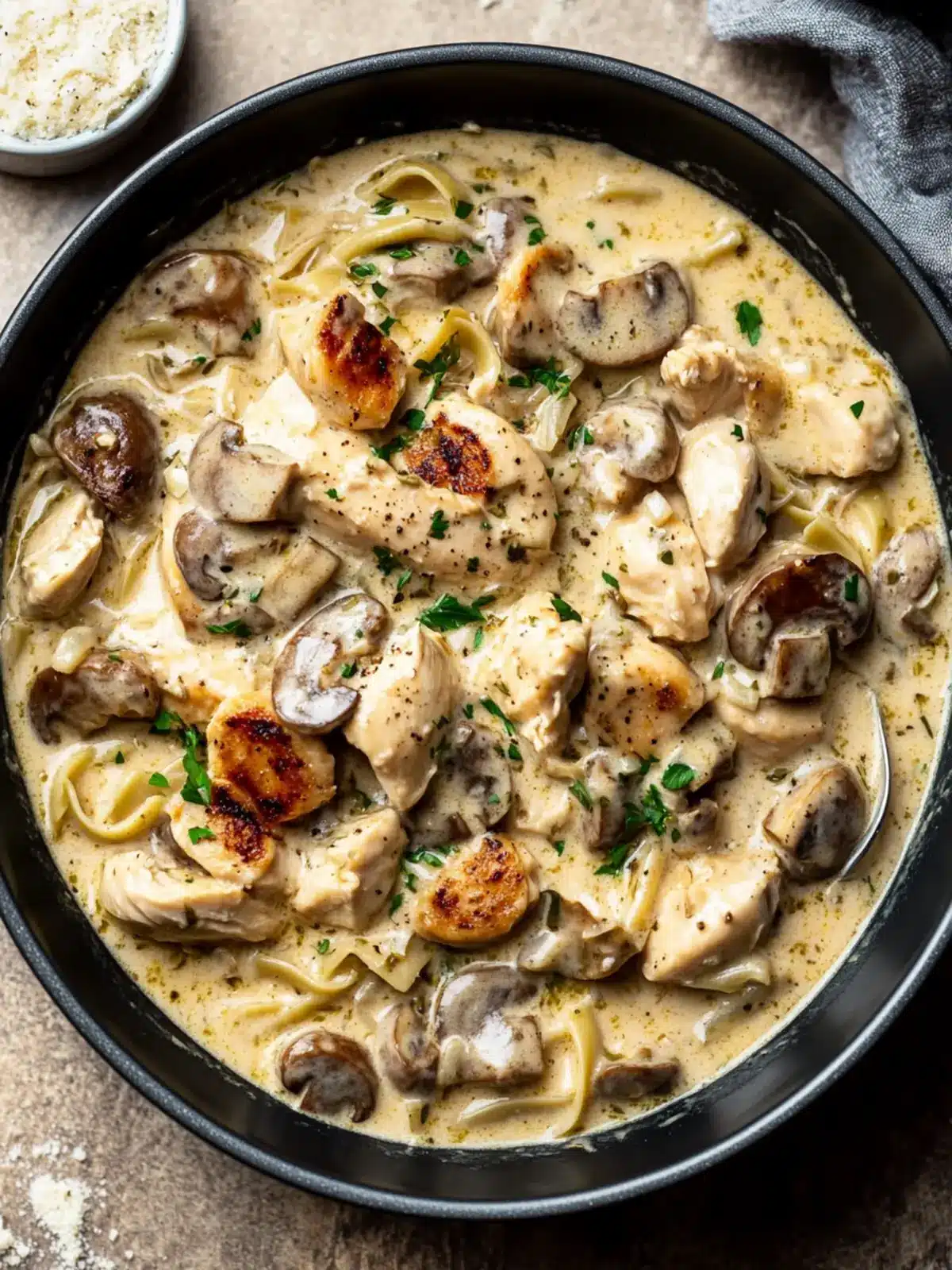 Creamy Chicken Stroganoff in 30 Minutes for Cozy Evenings 3 Creamy Chicken Stroganoff
