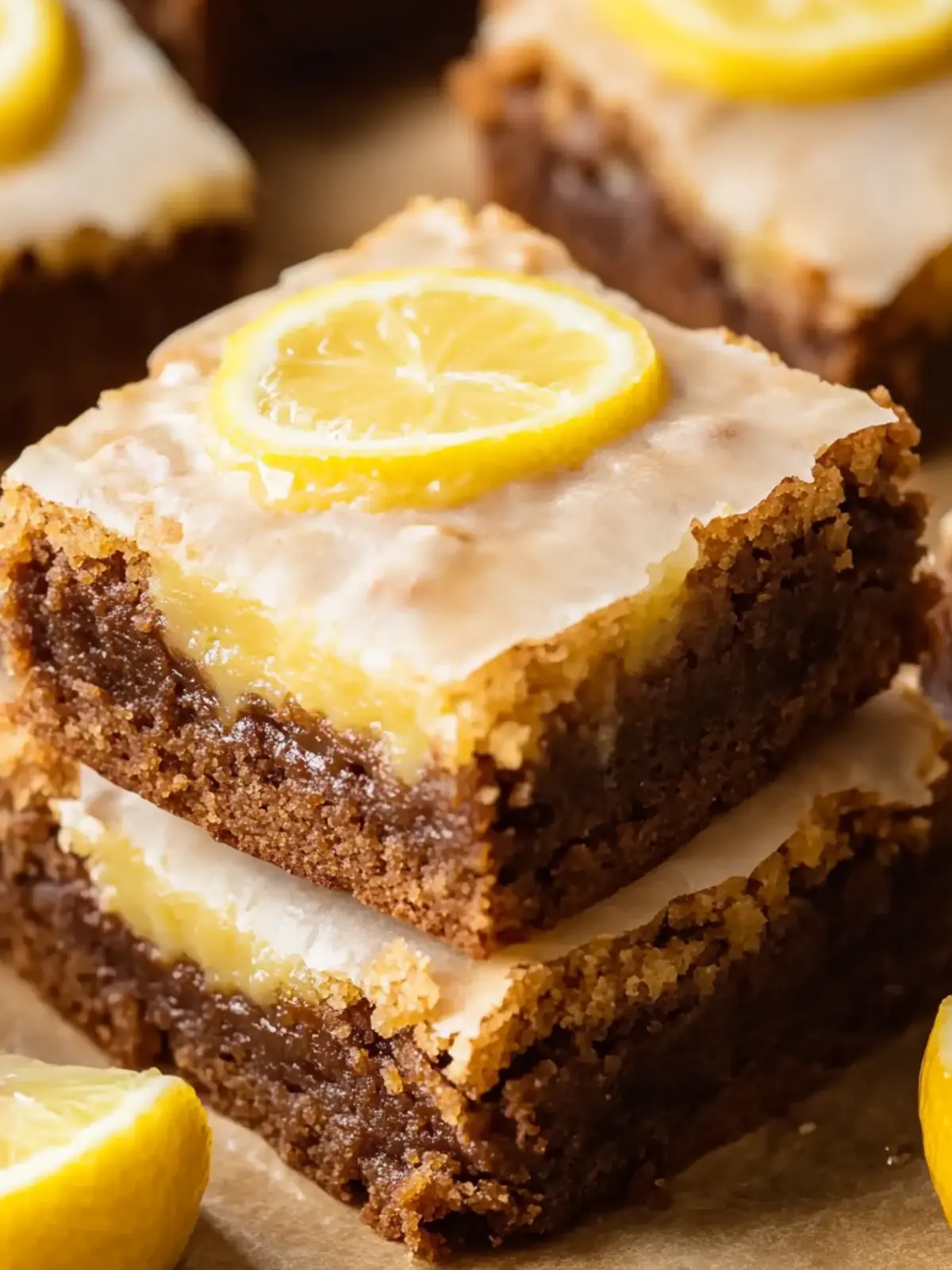 Lemon Brownies That Brighten Your Day with Fudgy Goodness 2 Lemon Brownies