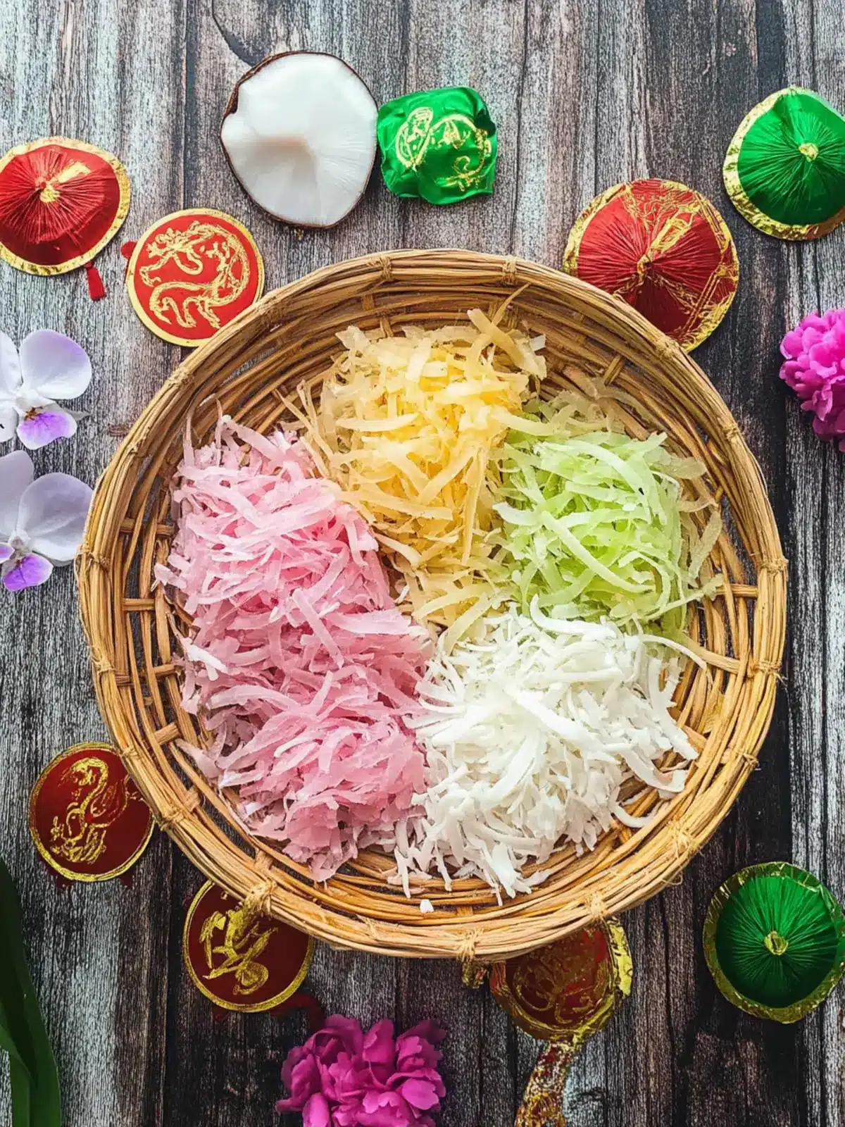 Irresistible Vietnamese Candied Coconut Ribbons You ll Love 2 Vietnamese Candied Coconut Ribbons