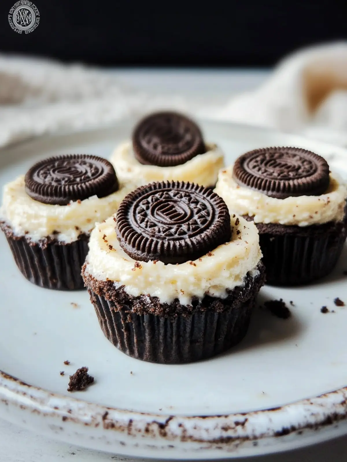Mini Oreo Cheesecakes That Will Steal the Show at Your Party 2 Mini Oreo Cheesecakes