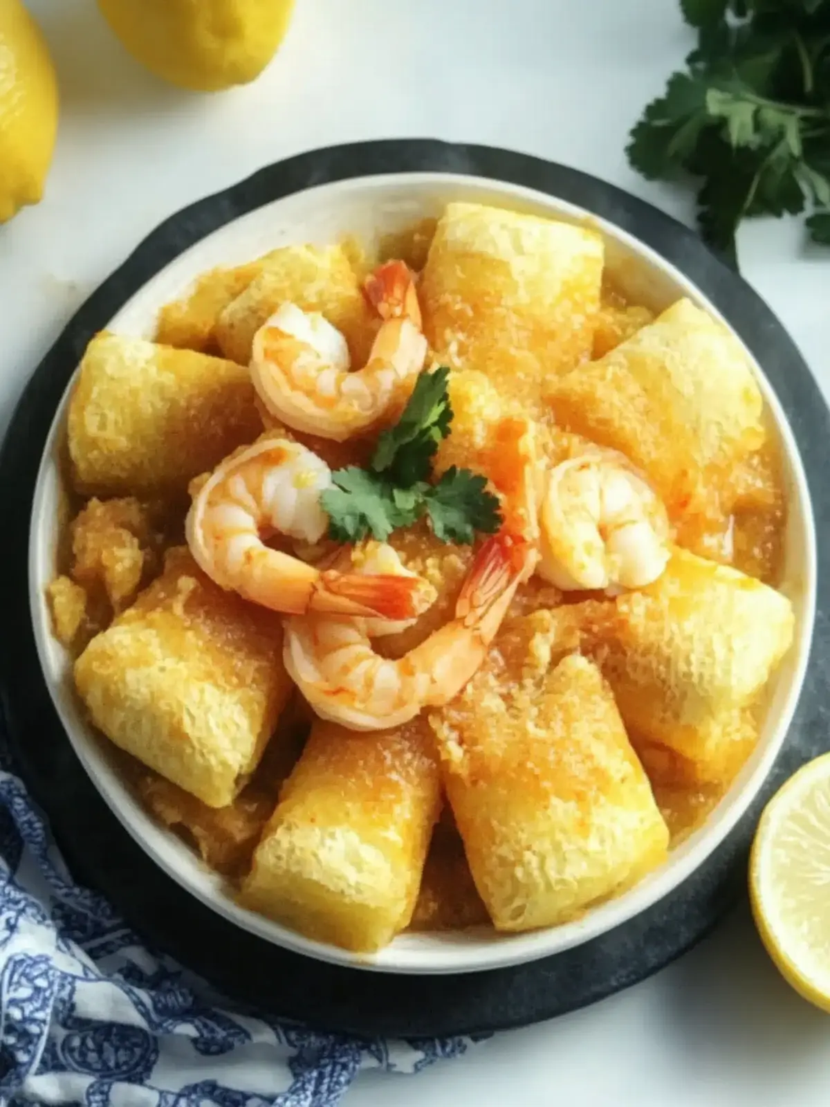 Mouthwatering Moroccan Shrimp Briouat Recipe in 20 Minutes 3 Moroccan Shrimp Briouat