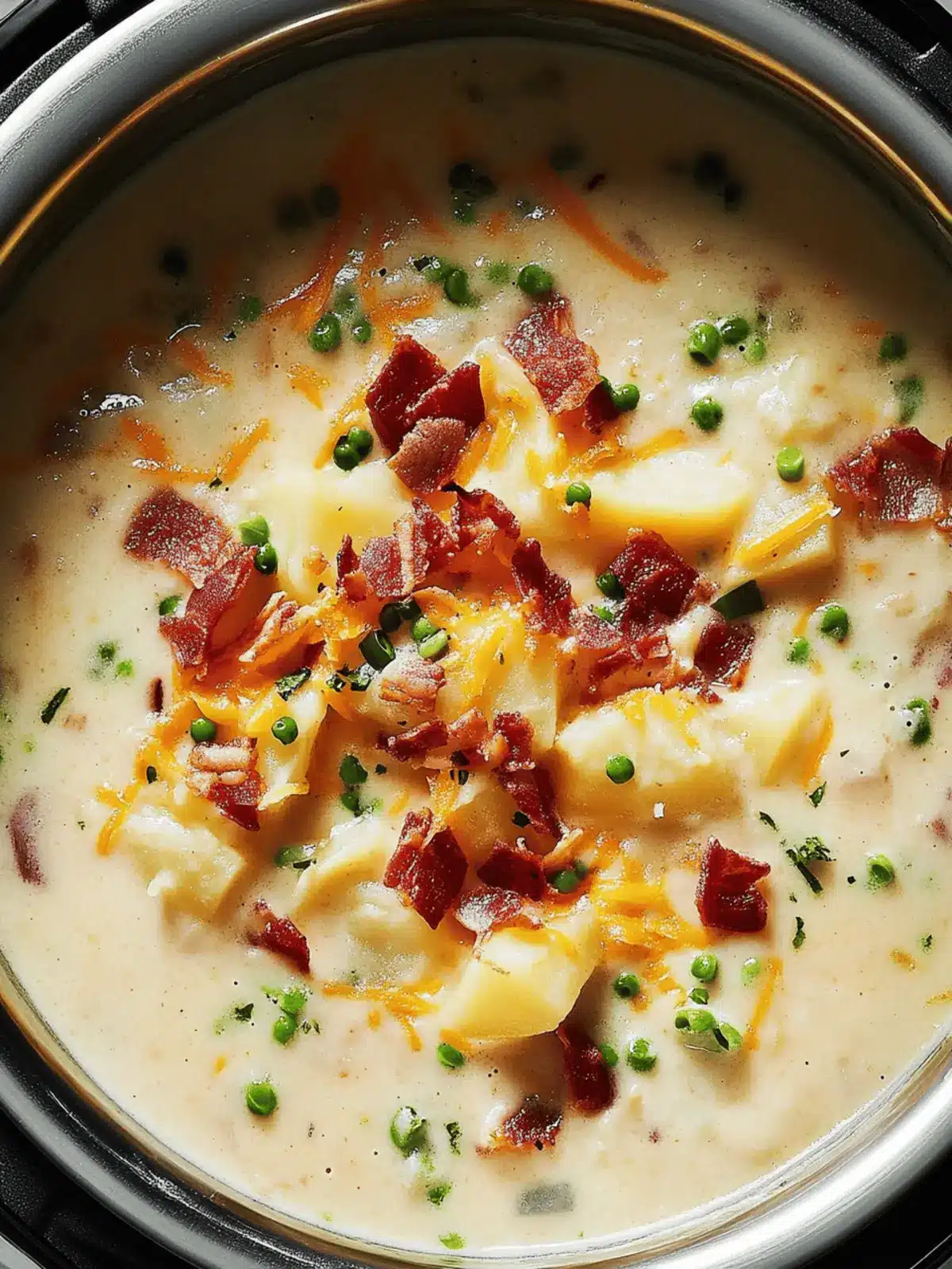 Creamy Instant Pot Potato Soup: Comfort in Every Spoonful 2 Instant Pot Potato Soup