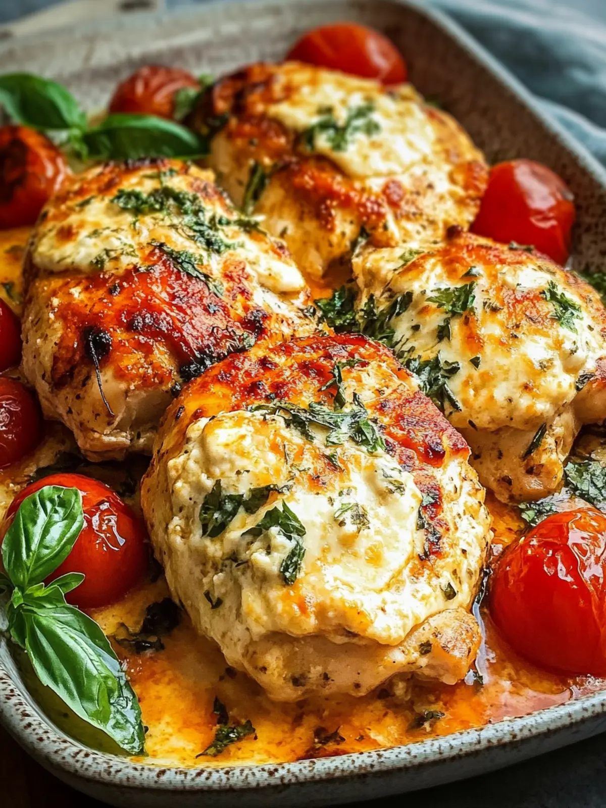 Creamy Easy Baked Ricotta Chicken for a Quick Dinner Delight 3 Easy Baked Ricotta Chicken