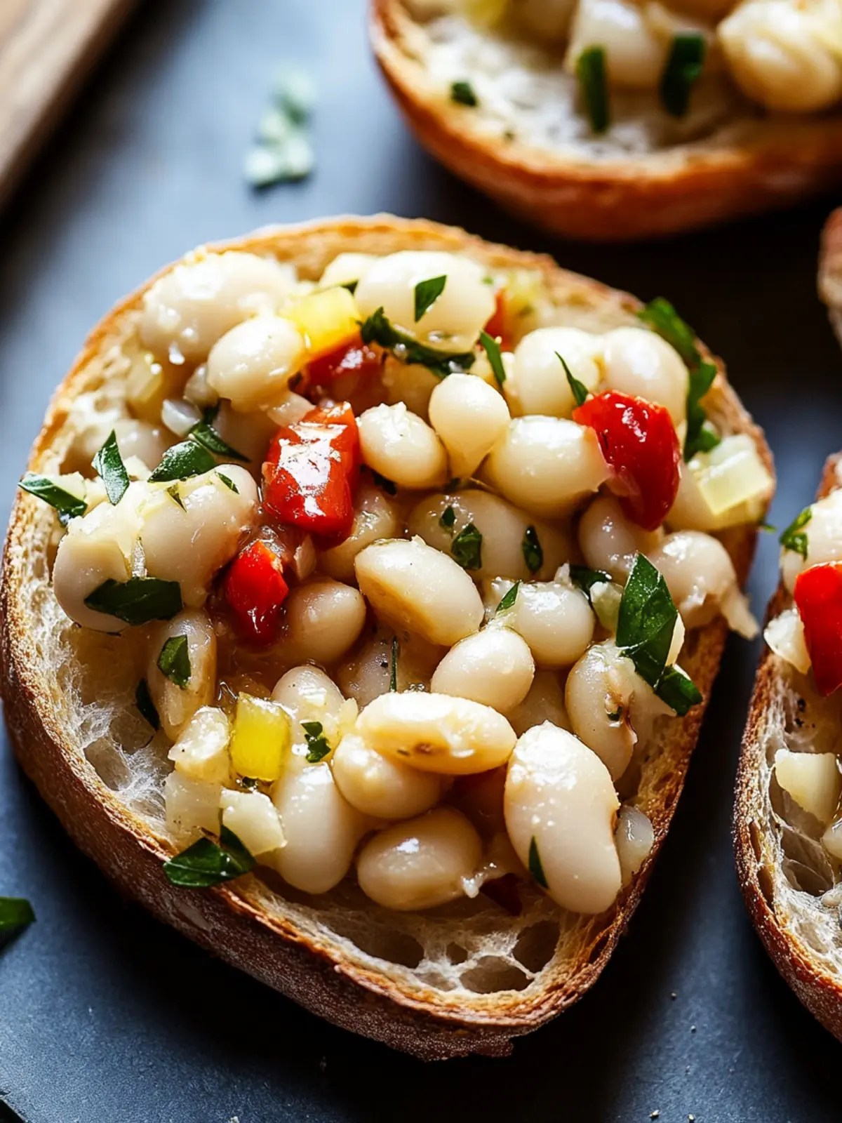 Deliciously Creamy White Bean Bruschetta You'll Love to Share 3 Creamy White Bean Bruschetta