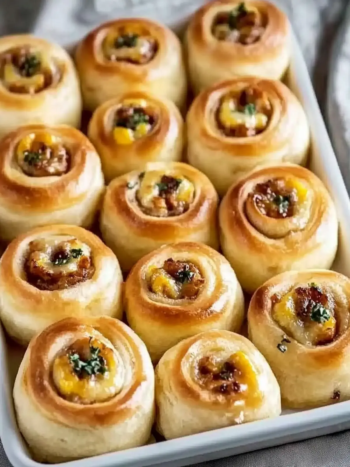 Savory Breakfast Rolls with Cheese Sauce: Your Brunch Game Changer 2 Breakfast Rolls