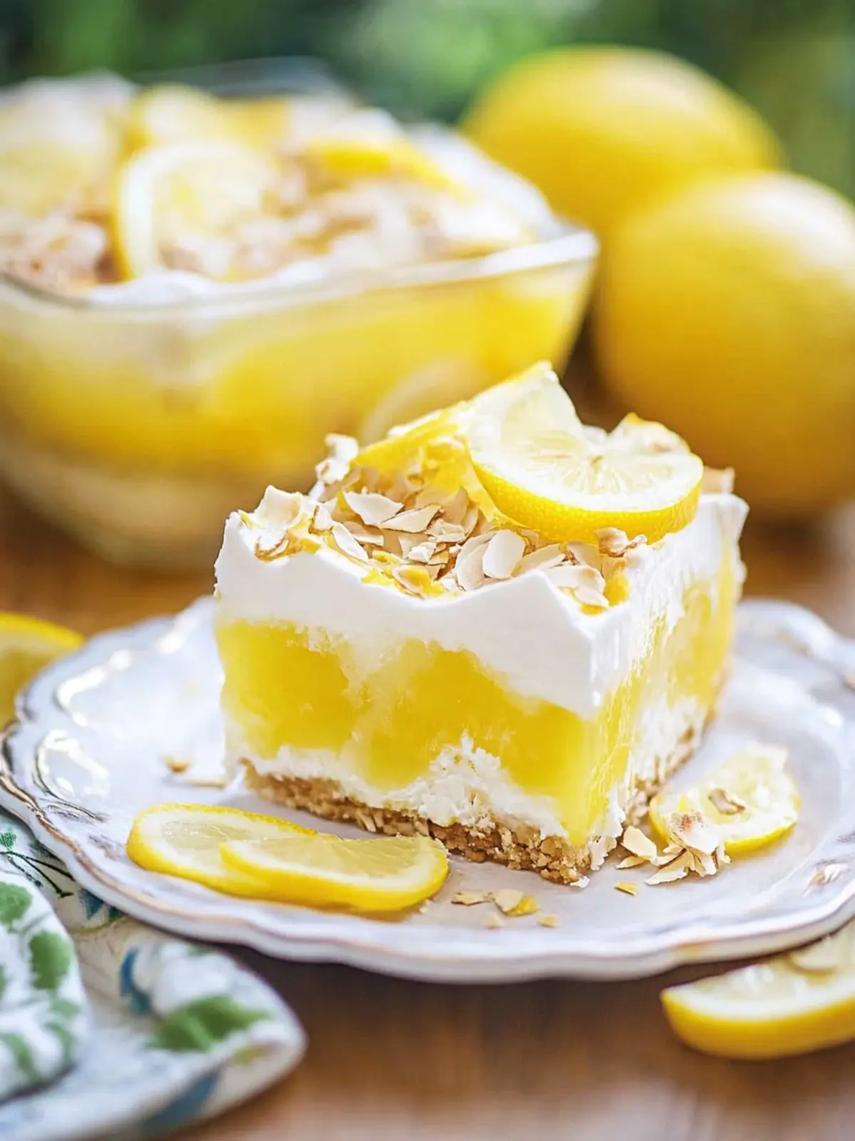Lemon Delight: The Ultimate No-Bake Summer Treat You Need! 3 Lemon Delight