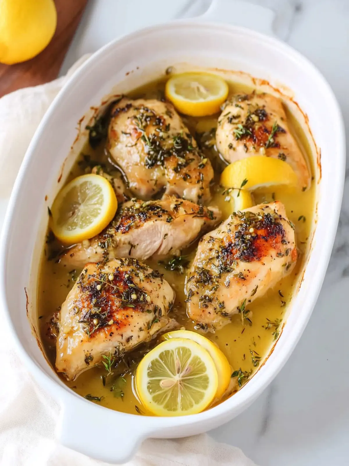 Lemon Garlic Butter Chicken: Effortless Comfort in Every Bite 3 Lemon Garlic Butter Chicken