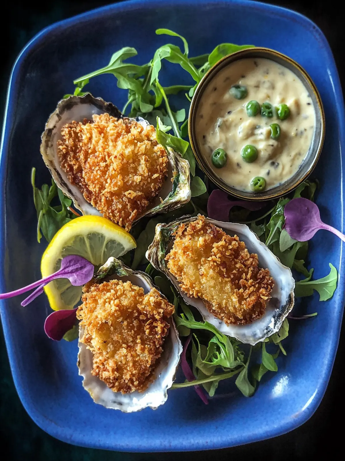 Crispy Fried Oysters With Lemon Caper Aioli You ll Love 3 Crispy Fried Oysters With Lemon Caper Aioli