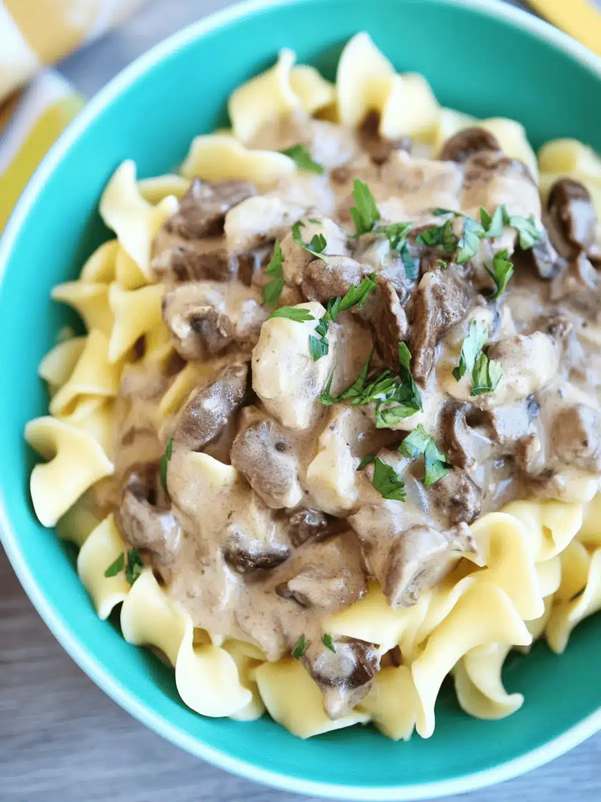 Creamy Homemade Beef Stroganoff Ready in Just 30 Minutes 3 Beef Stroganoff