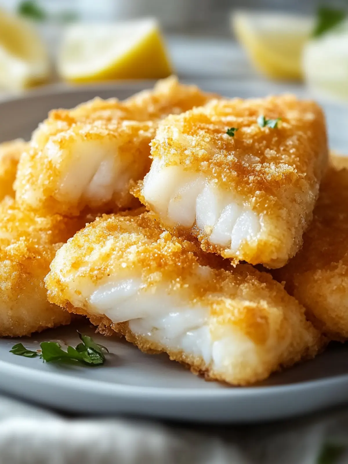 Crispy Fried Cod Fillets for Quick Family Dinners 4 Fried Cod Fillets