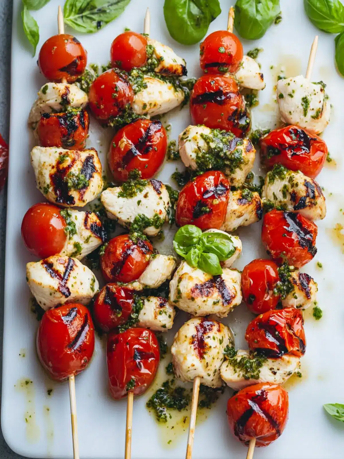 Savory Caprese Chicken Kebabs for Ultimate Summer Grilling 3 Caprese Chicken Kebabs