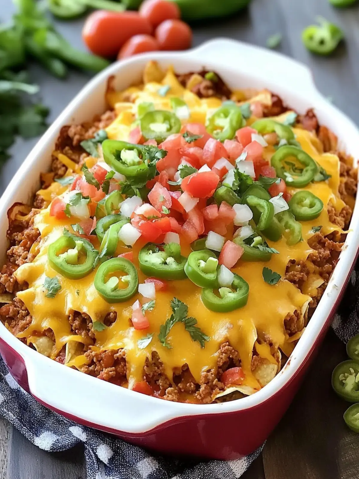 Savory Walking Taco Casserole: Quick Comfort Food Delight 4 Savory Walking Taco Casserole