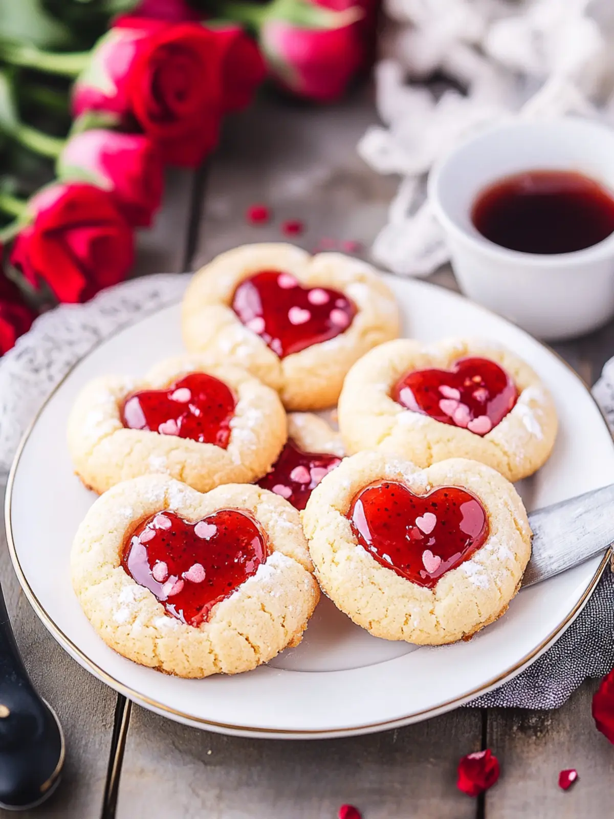 Heart Jam Cookies: Irresistibly Buttery Treats for All Occasions 4 HEART JAM COOKIES