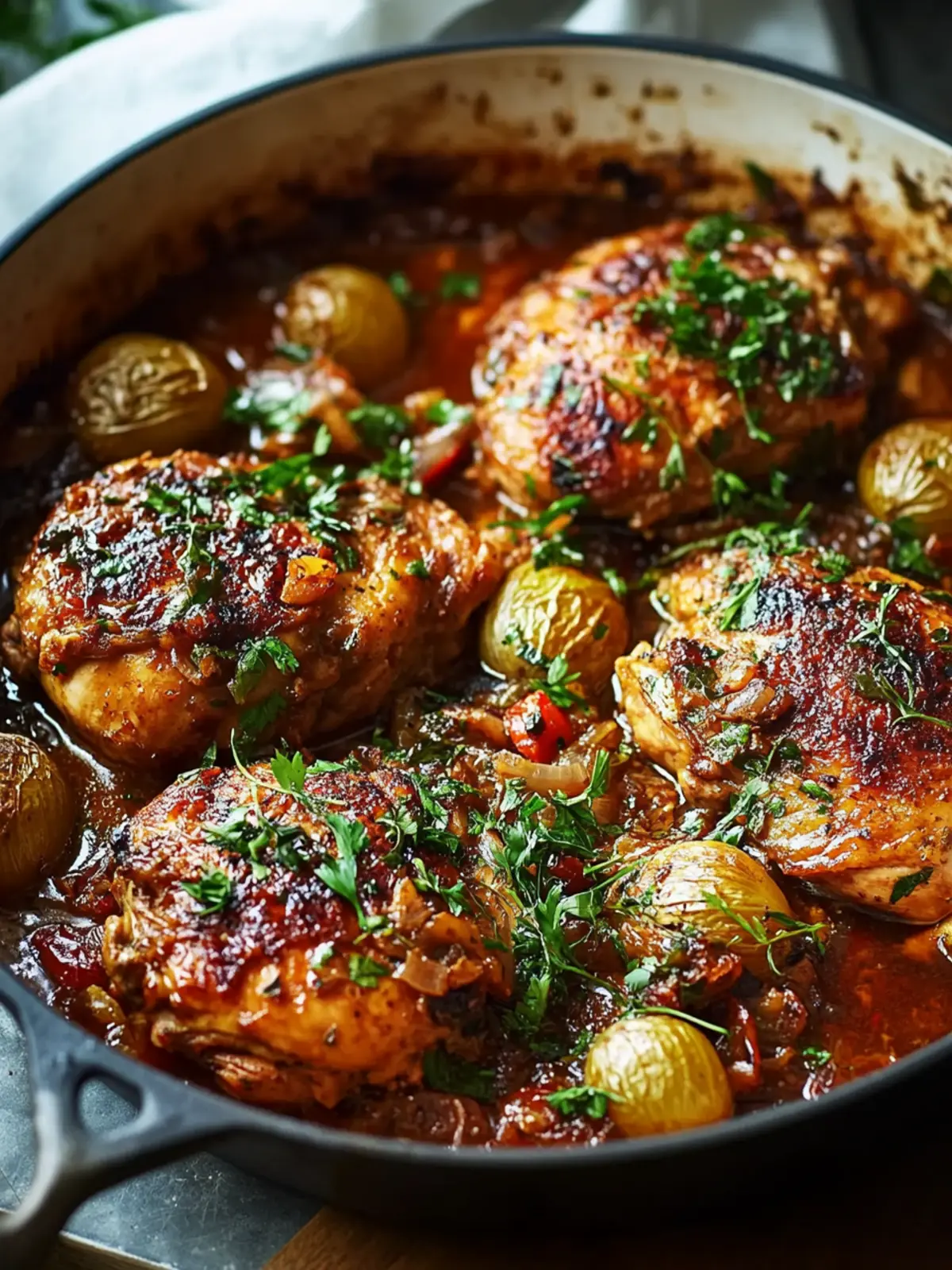 Savory Braised Catalina Chicken for Comfort Food Bliss 4 Braised Catalina Chicken