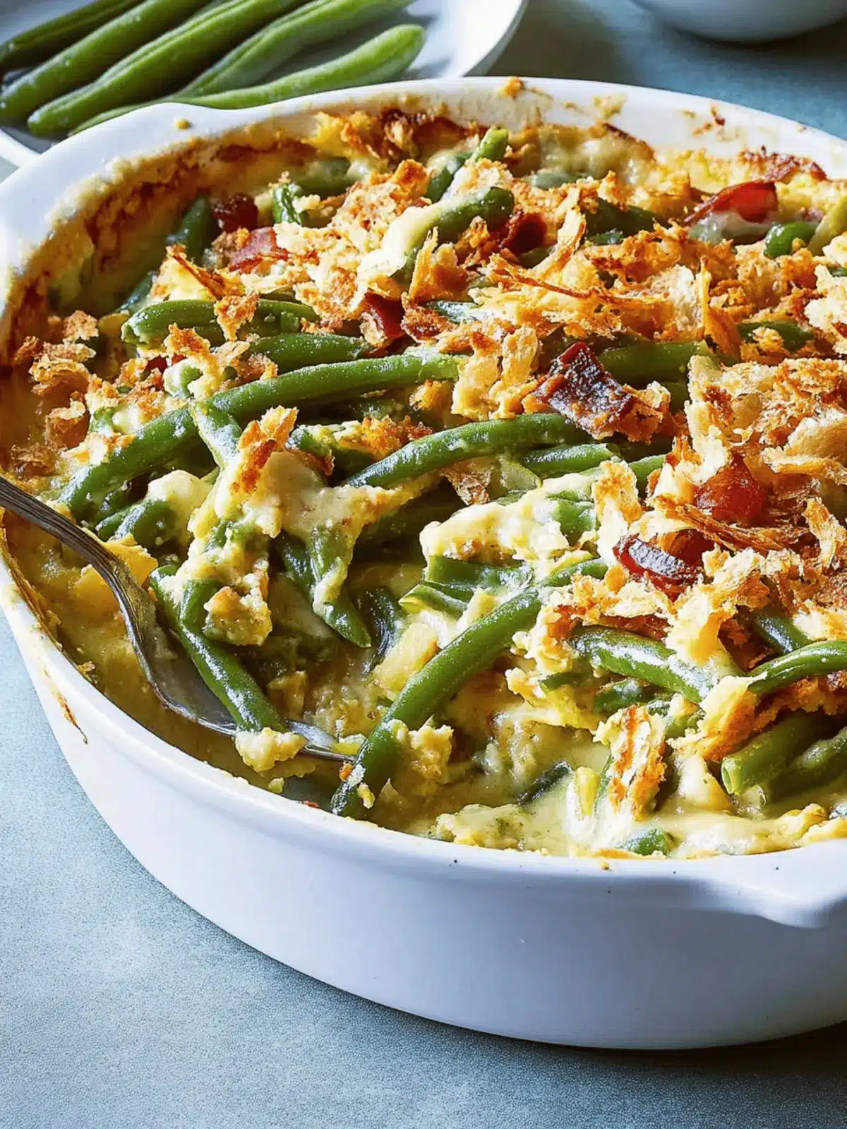Loaded Green Bean Casserole: Elevate Your Thanksgiving Feast 3 Loaded Green Bean Casserole