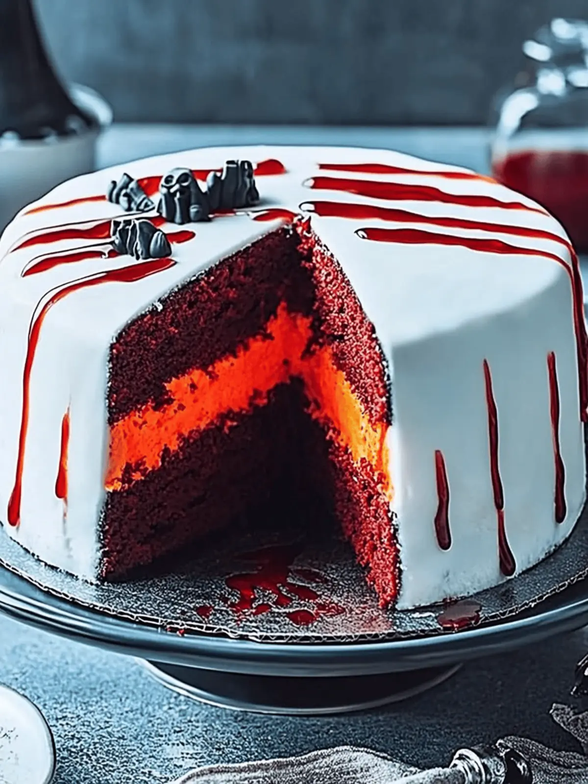 Halloween Slash Cake - A Spooktacular Treat for the Family 3 Halloween slash cake