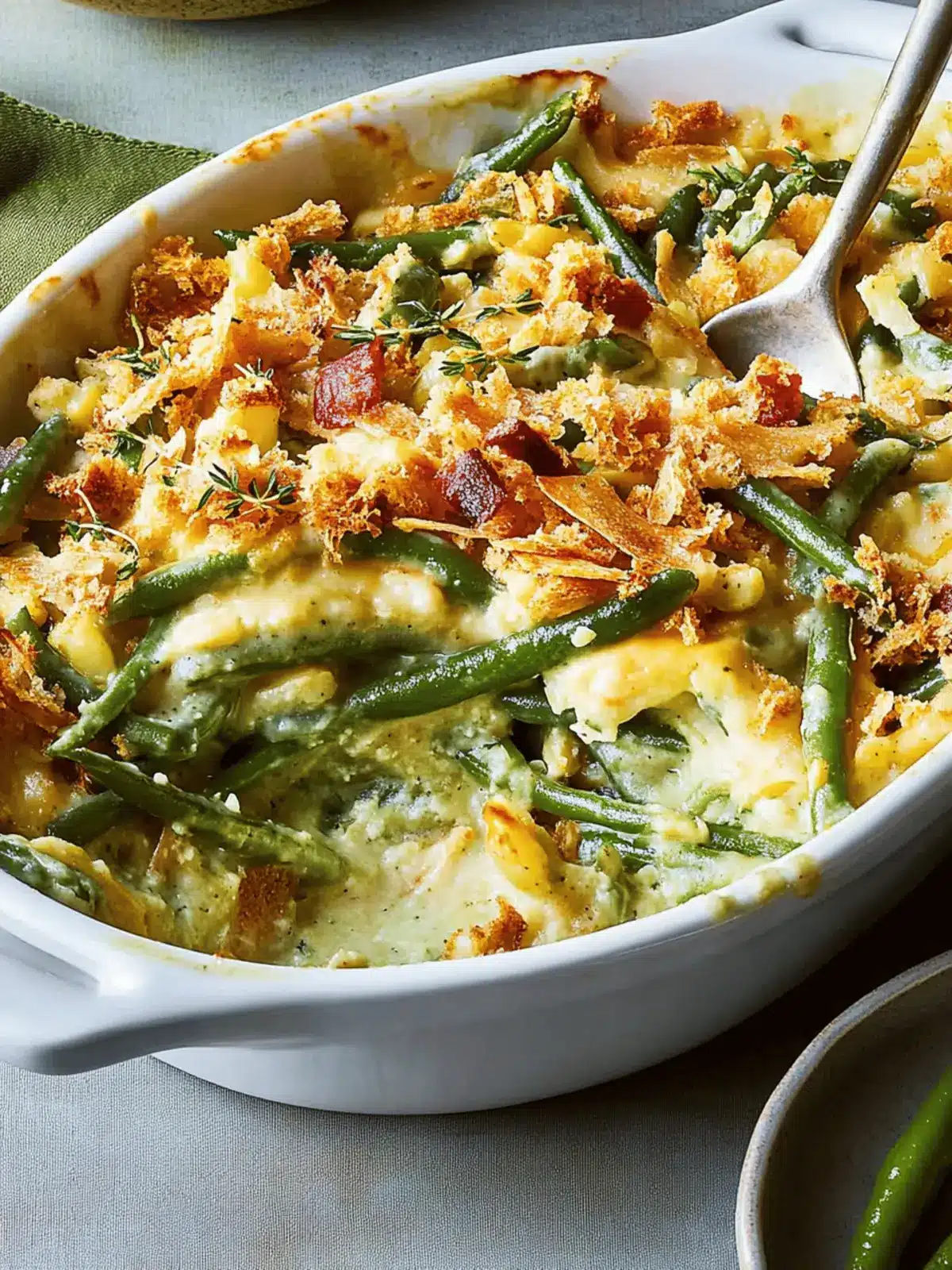 Loaded Green Bean Casserole: Elevate Your Thanksgiving Feast 4 Loaded Green Bean Casserole