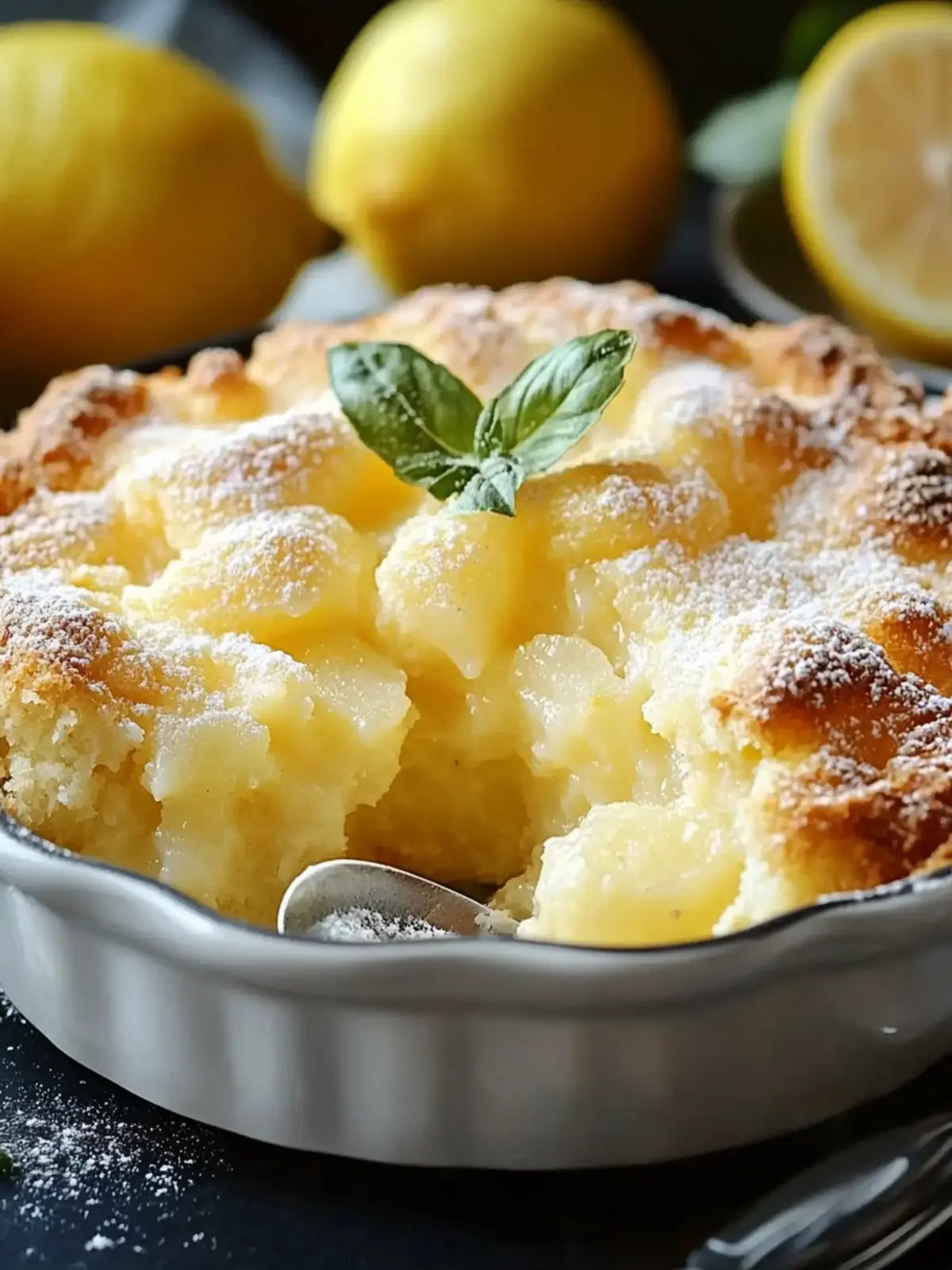 Delightful Magic Lemon Cobbler for Sunshine-Filled Days 2 Magic Lemon Cobbler