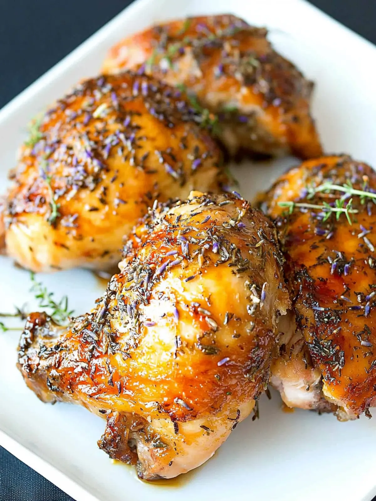 Honey Glazed Lavender Chicken for a Sweet Dinner Surprise 4 Honey Glazed Lavender Chicken