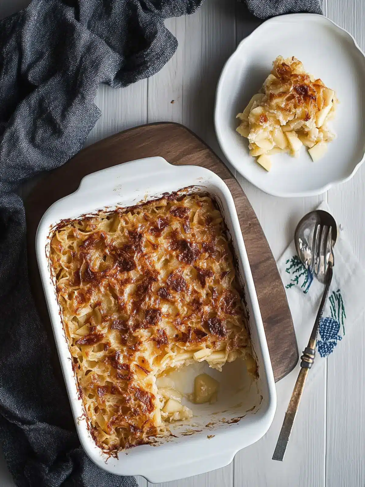 Sweet Apple Noodle Kugel Recipe for Cozy Holiday Gatherings 4 Apple Noodle Kugel