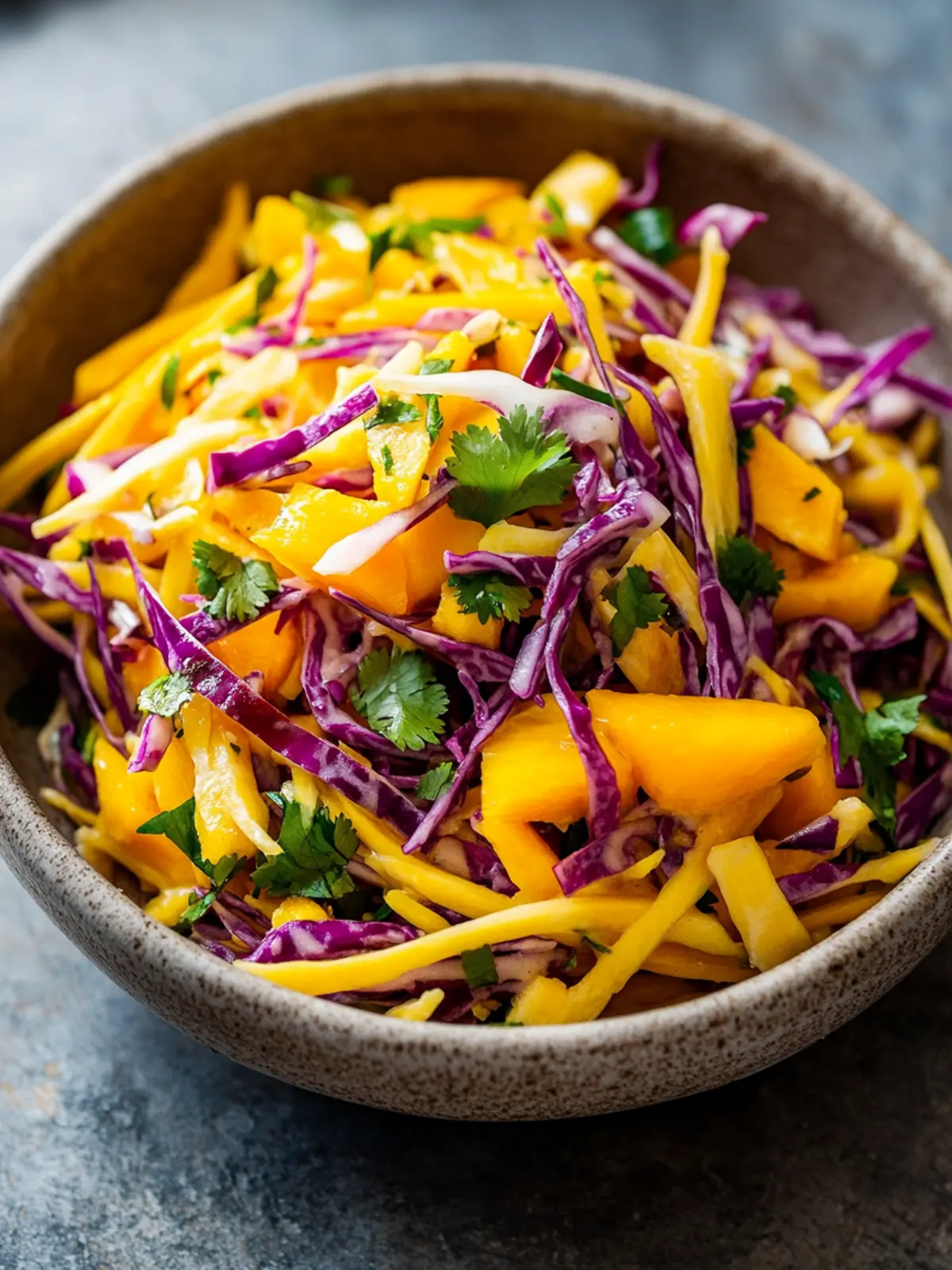 Bright & Crunchy Easy Mango Slaw for a Refreshing Twist 4 Easy Mango Slaw