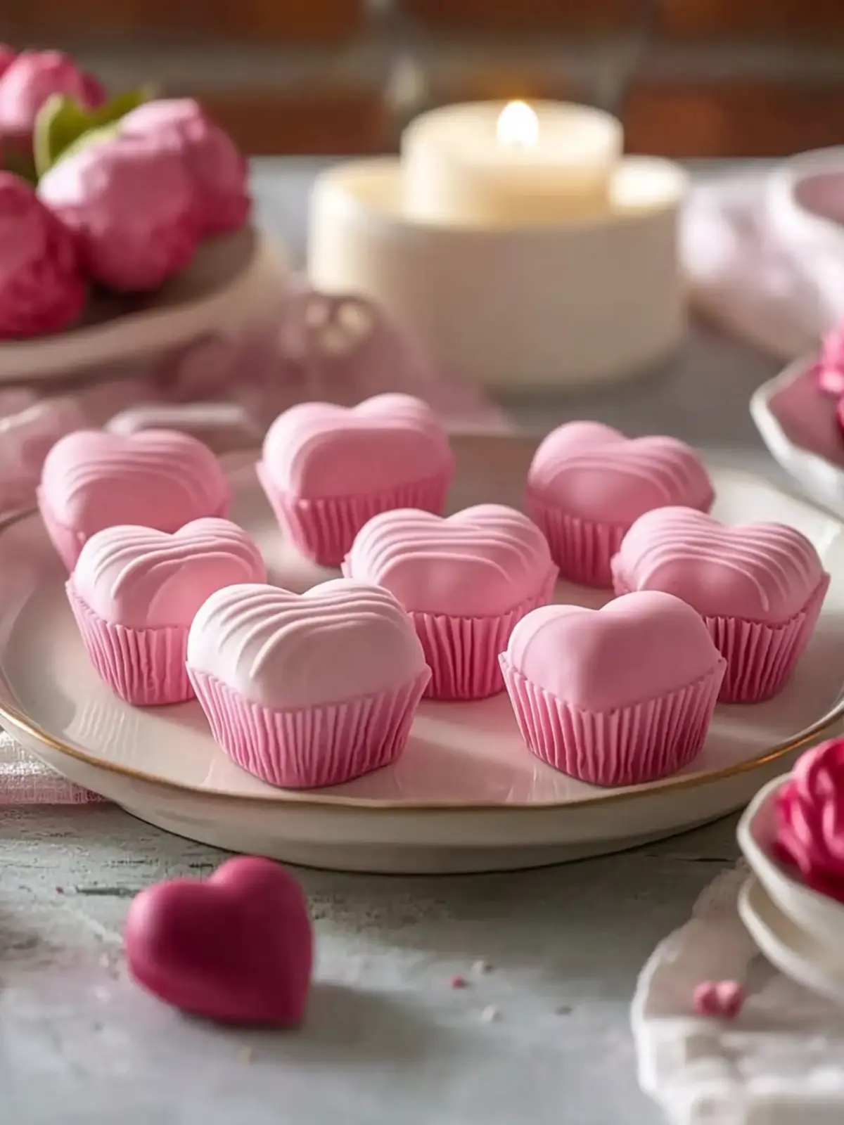 Charming Valentine s Heart Petit Fours You Can Easily Make! 3 Valentine s Heart Petit Fours