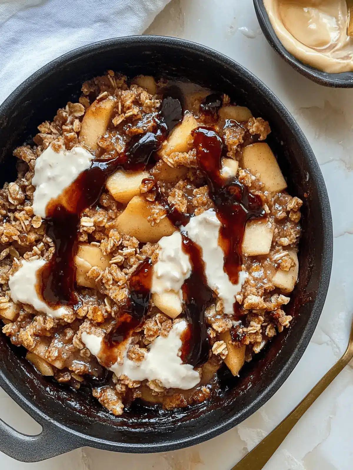 Delicious Apple and Cinnamon Toast Cereal Crumble Recipe 3 Apple and cinnamon toast cereal crumble