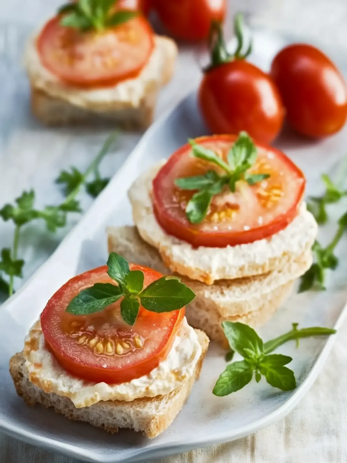 Gouda and Tomato Tea Sandwiches: Effortless Party Perfection 3 Gouda and Tomato Tea Sandwiches