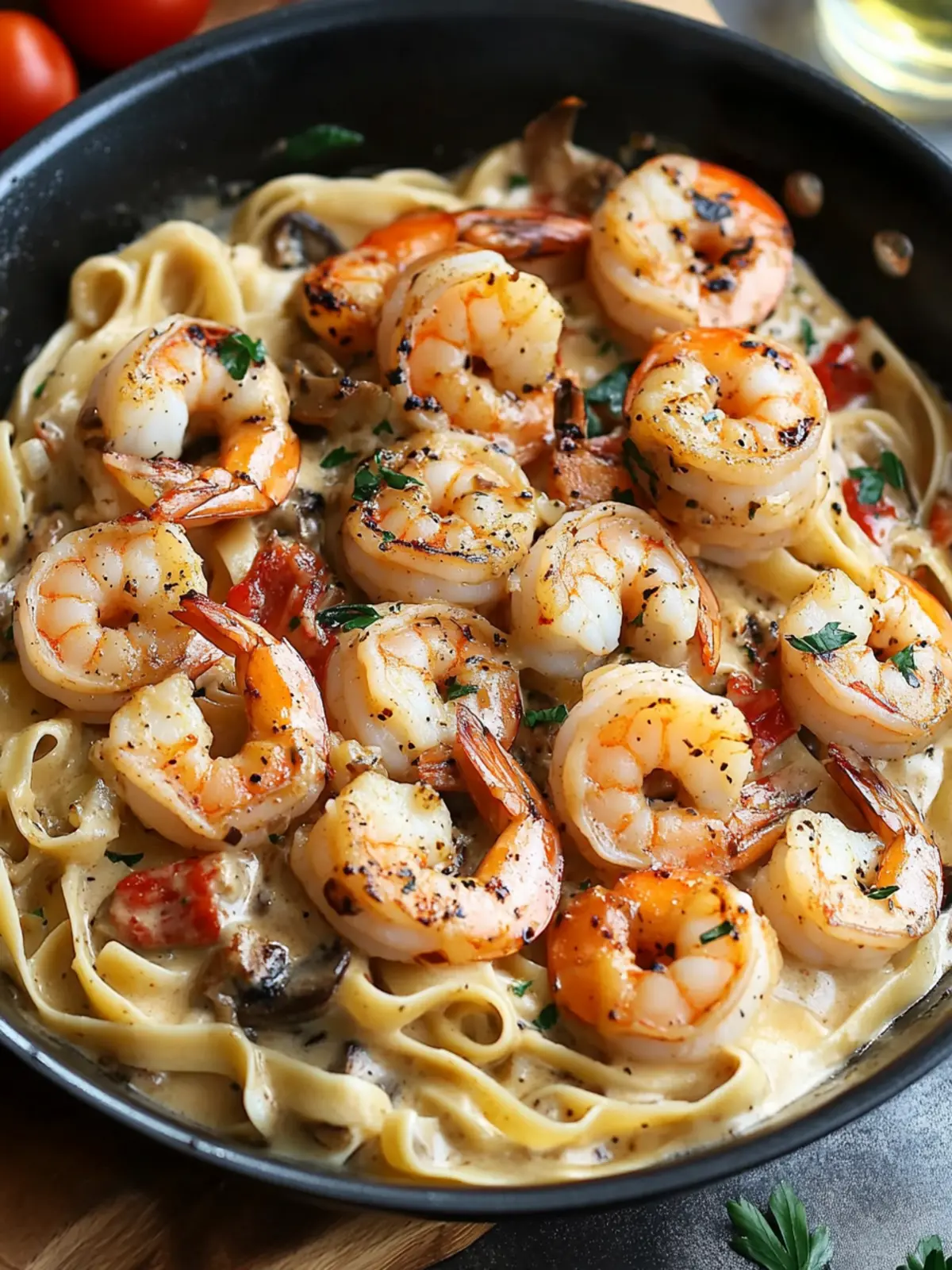 Blackened Shrimp Stroganoff: Creamy Cajun Bliss at Home 4 Blackened Shrimp Stroganoff