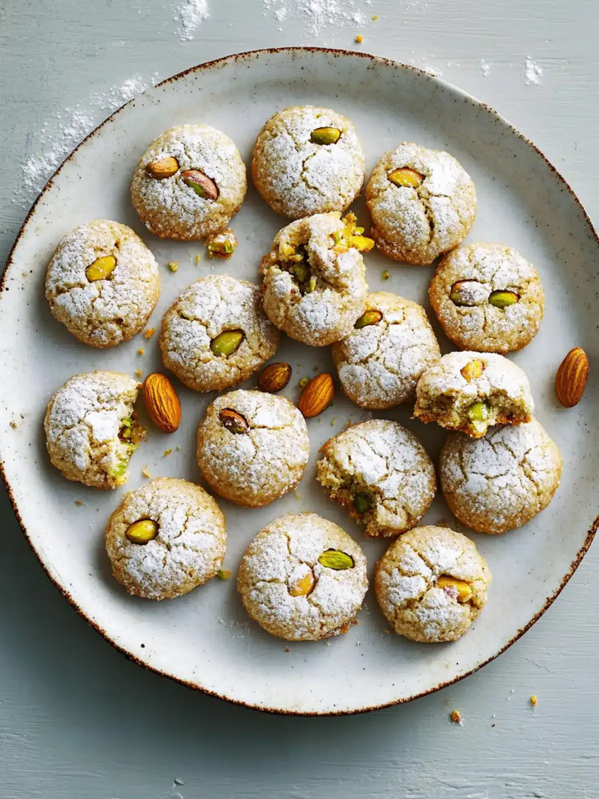 Heavenly Pistachio-Almond Cookies for Festive Joy 3 Pistachio-Almond Cookies