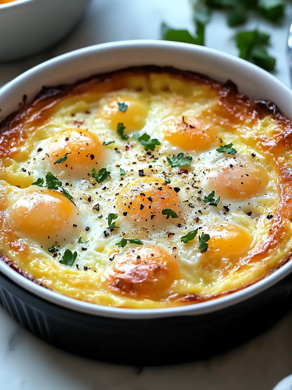 Cheesy Egg Bake: Your New Favorite Make-Ahead Breakfast Delight 3 Cheesy Egg Bake