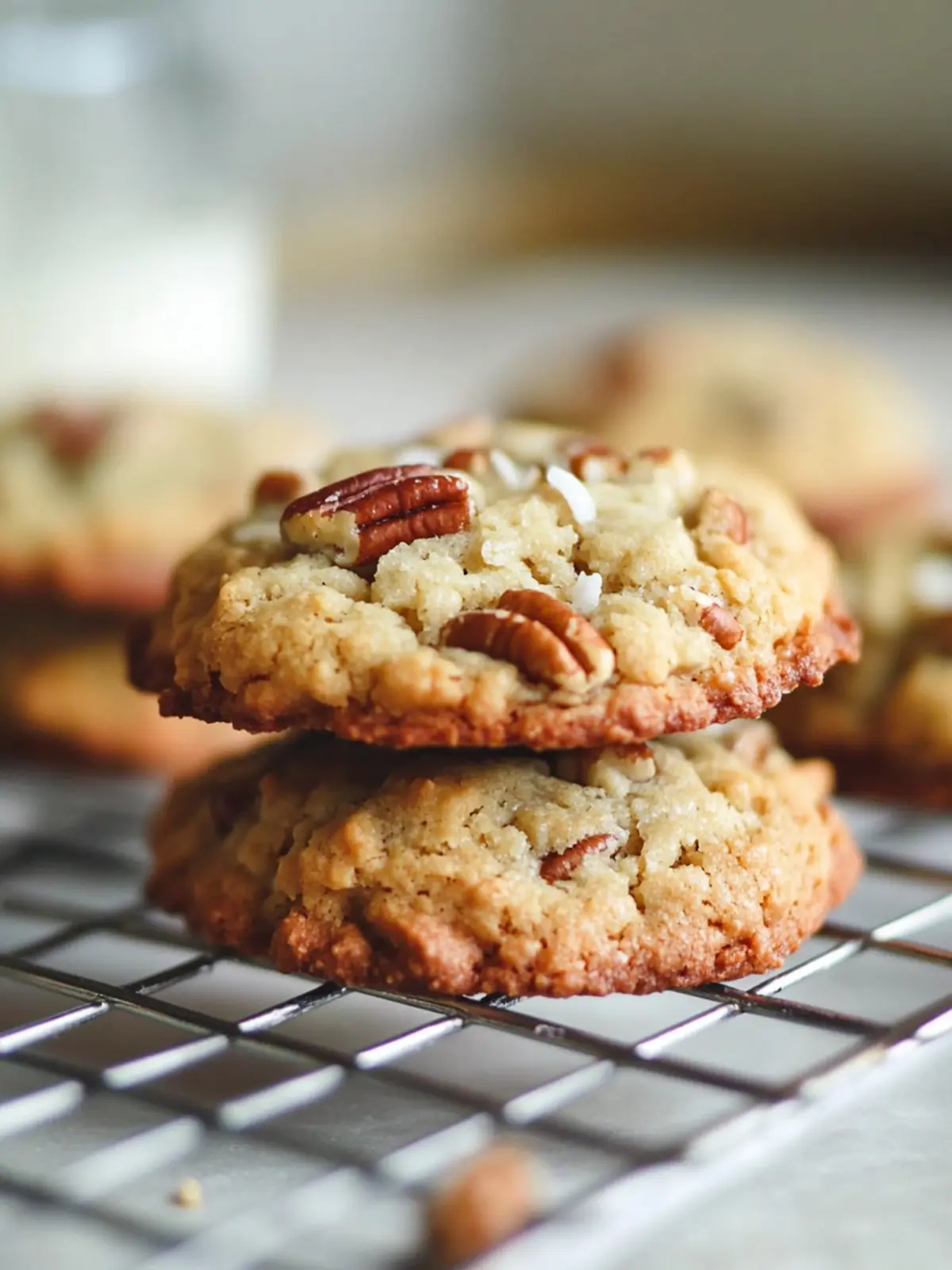 Irresistibly Soft Coconut Pecan Cookies in Just 20 Minutes 3 Coconut Pecan Cookies
