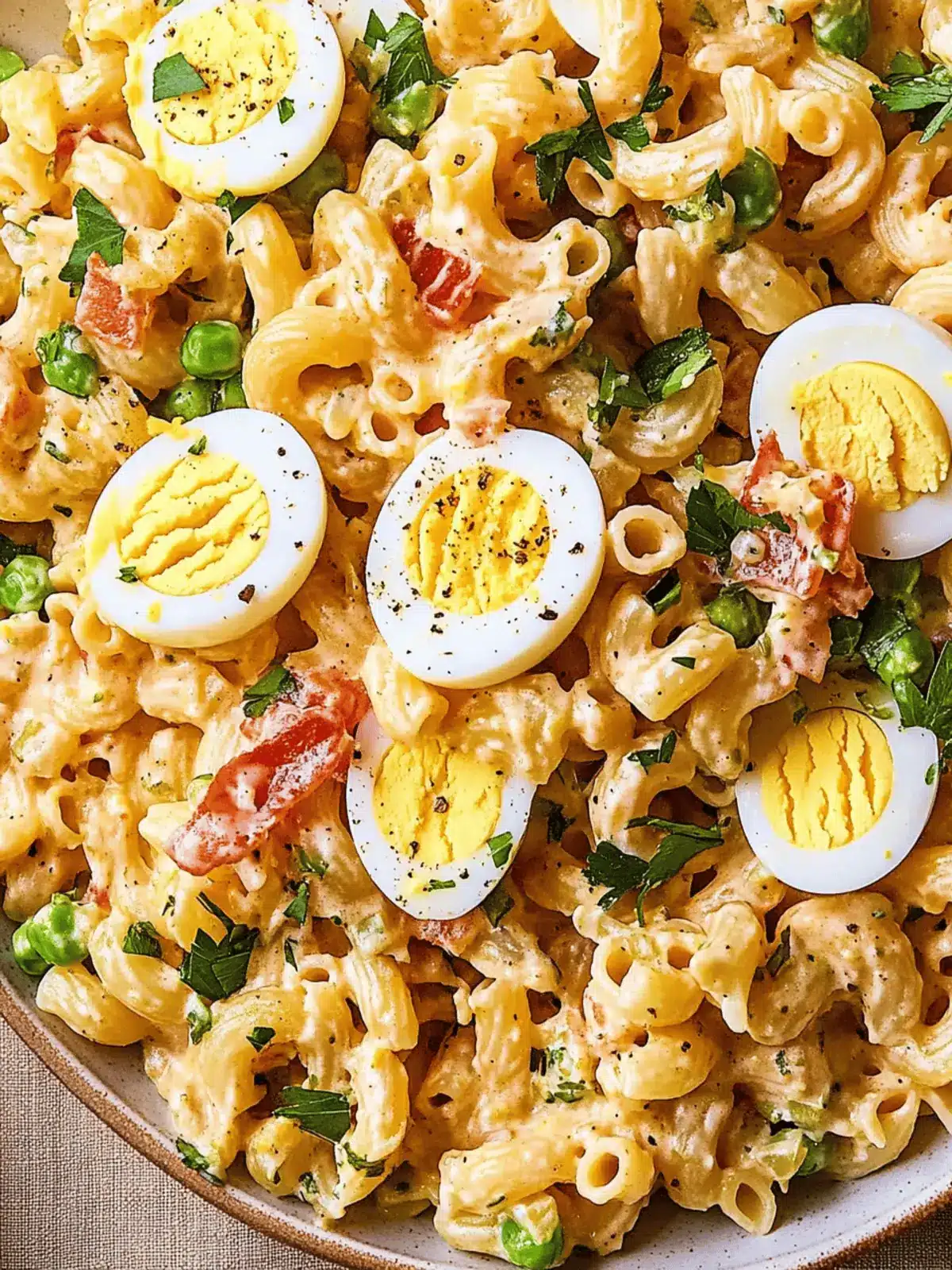 Deviled Egg Pasta Salad: A Fast & Creamy Gathering Favorite 3 Deviled Egg Pasta Salad