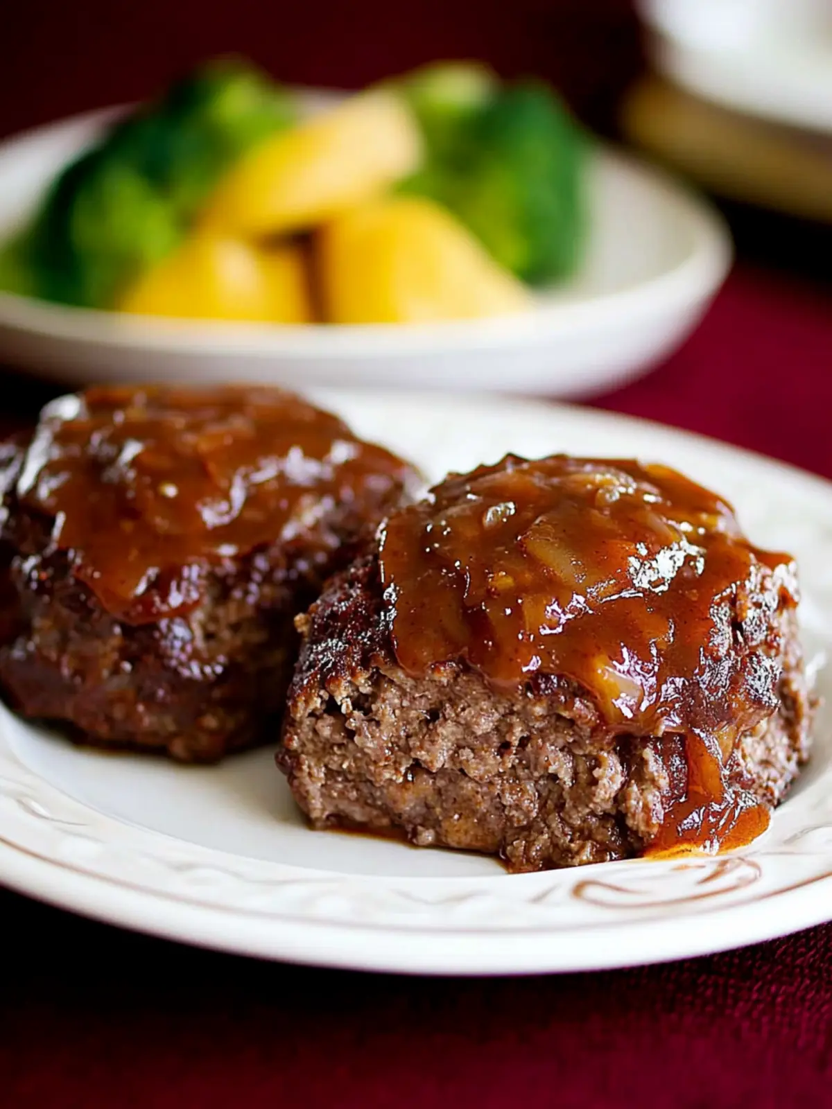 Meatloaf Cakes with BBQ Twist for Comfort Food Bliss 2 Ann Romney's Meatloaf Cakes