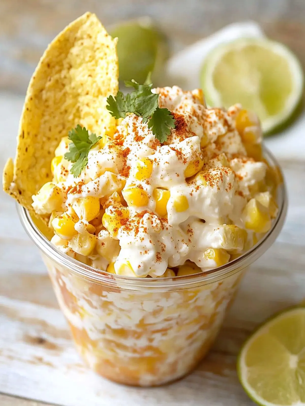 Delicious Elote in a Cup: Quick Recipe with Frozen or Canned Corn 2 Elote in a Cup (Frozen or Canned Corn)