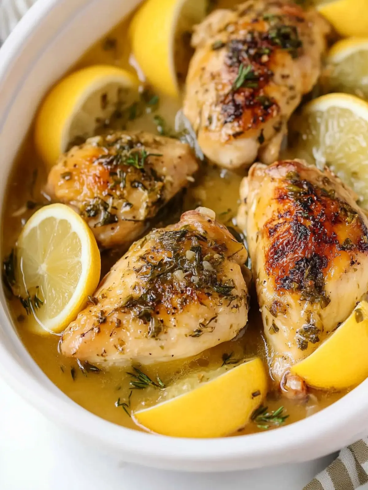 Lemon Garlic Butter Chicken: Effortless Comfort in Every Bite 2 Lemon Garlic Butter Chicken