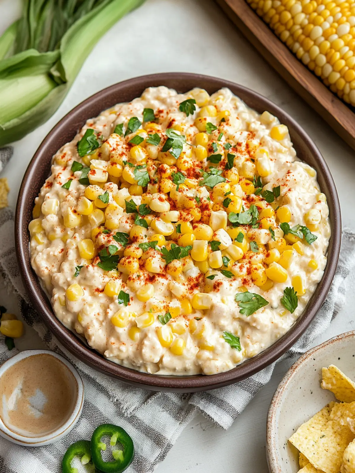 Irresistible Corn Dip with Cream Cheese for Easy Entertaining 4 Corn Dip with Ceram Cheese