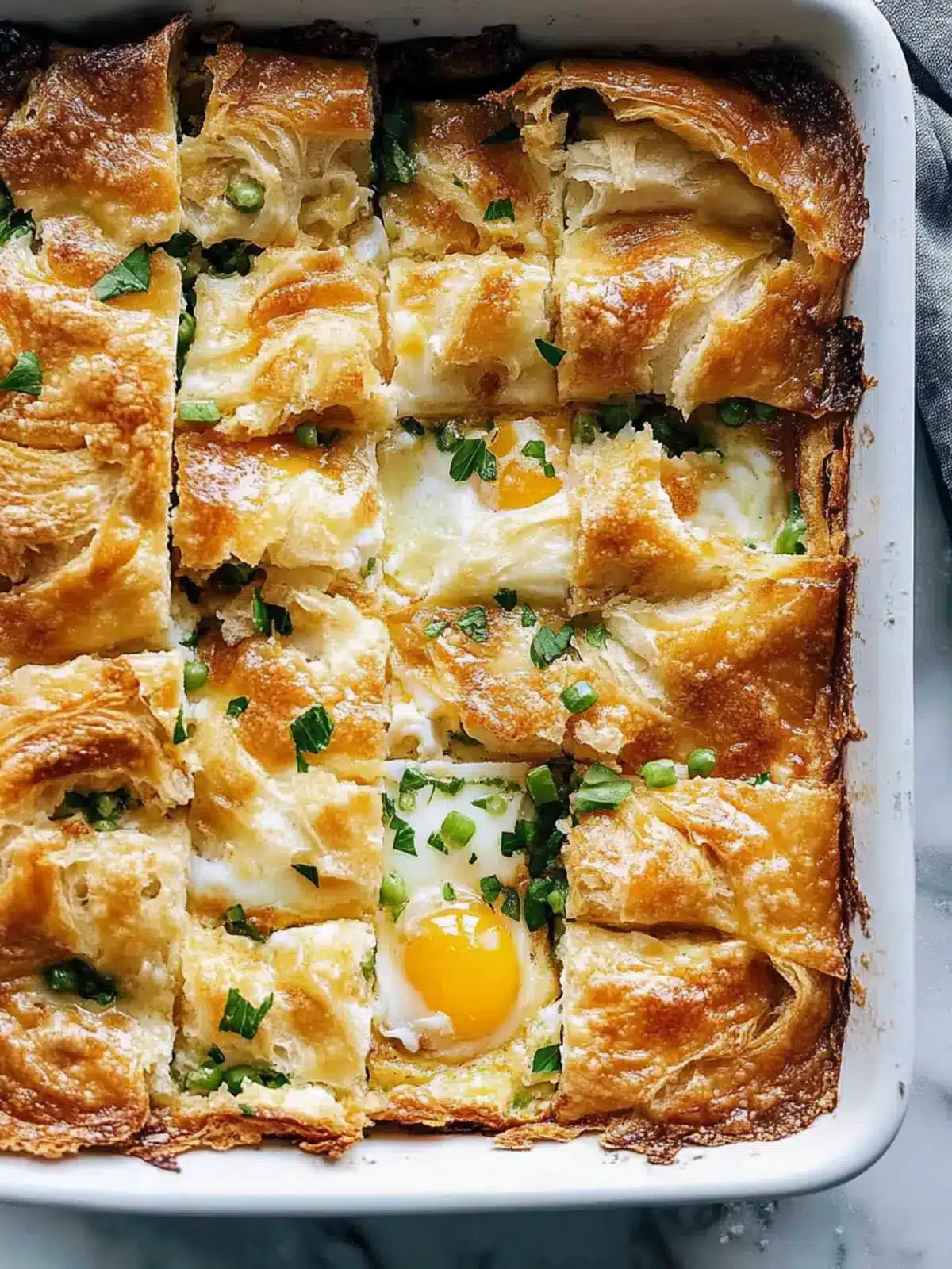 Egg and Croissant Brunch Bake for Cozy Weekend Mornings 4 Egg and Croissant Brunch Bake