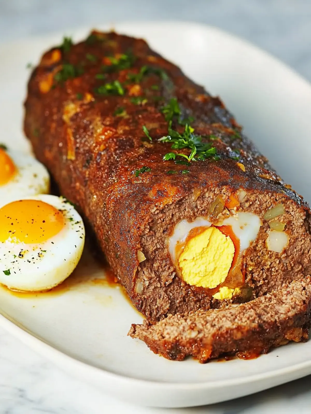 Delicious Meatloaf with Egg: A Comfort Food Gem 2 Meatloaf with egg